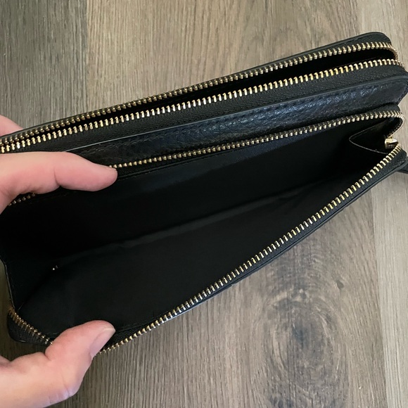 Coach Black Leather Wallet - Picture 3 of 4